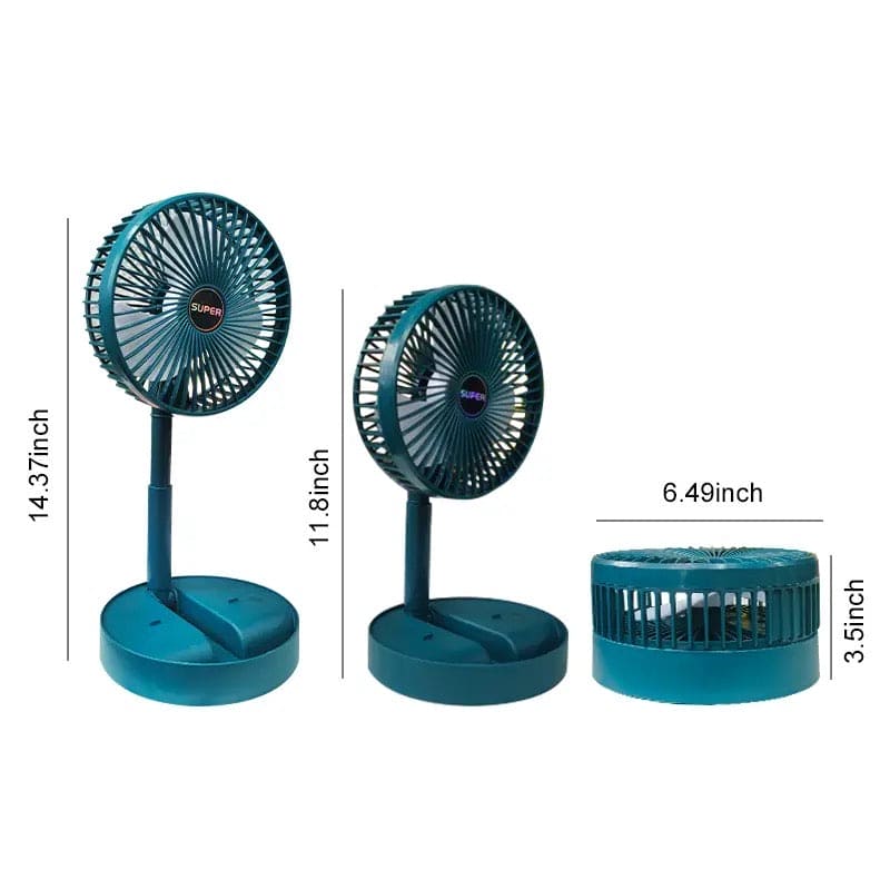 Rechargeable Folding Fan-1495