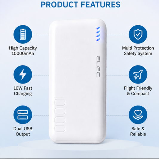 ELEC 10000-mAh FAST CHARGING POWER BANK-1995