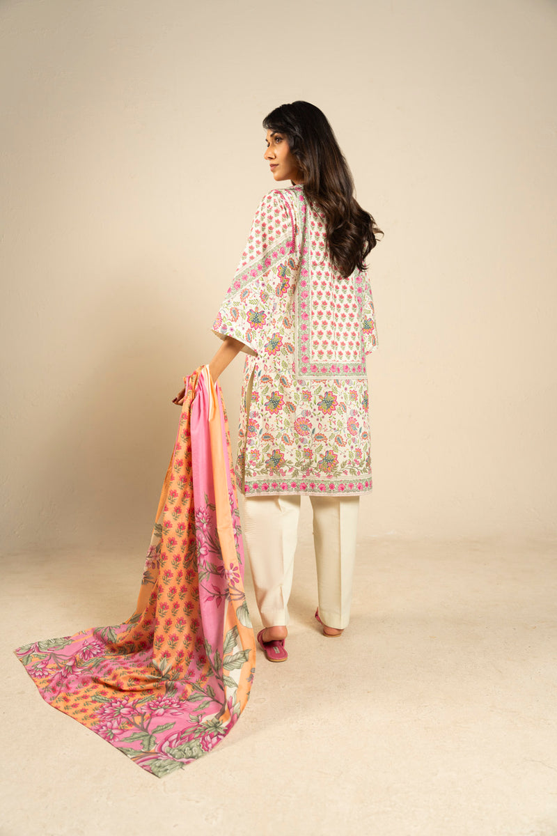 RTS | SHIRT, TROUSER & DUPATTA
LAWN | PRINTED