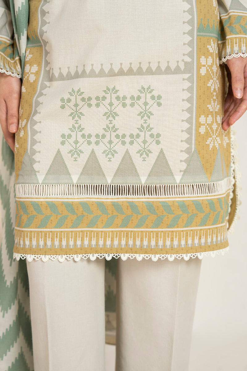 RTS | SHIRT, TROUSER & DUPATTA
LAWN | PRINTED